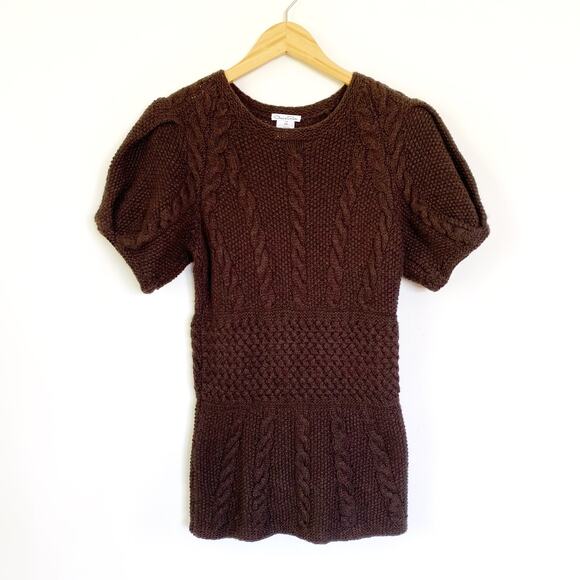 Oscar De La Renta 100% Cashmere Knit Tunic Top Size Medium